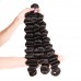 Stema Virgin Loose Deep Hair With 5x5 HD & Transparent Lace Closure
